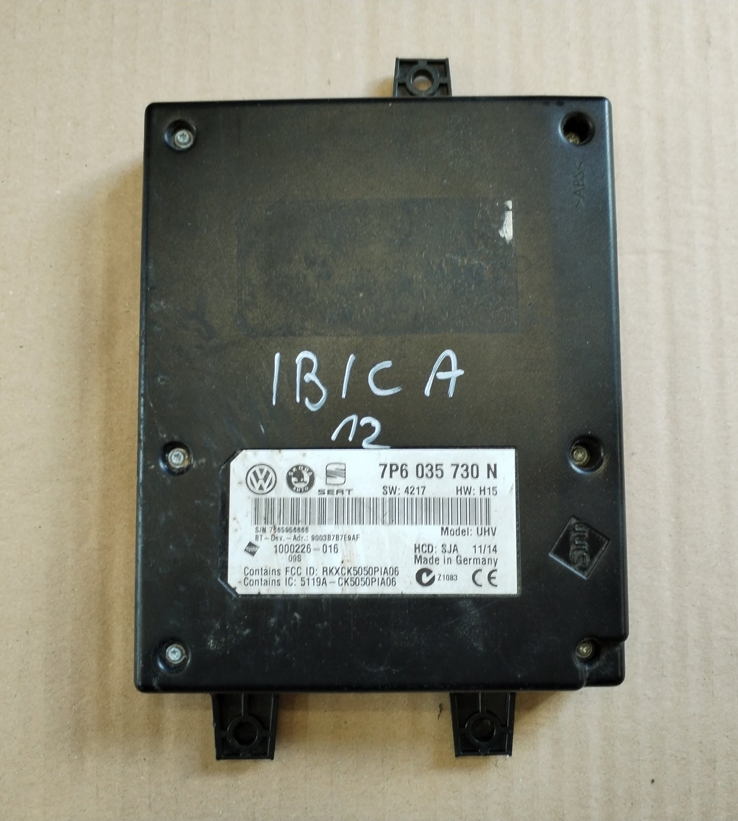 Bluetooth modul - VW SEAT SKODA AUDI