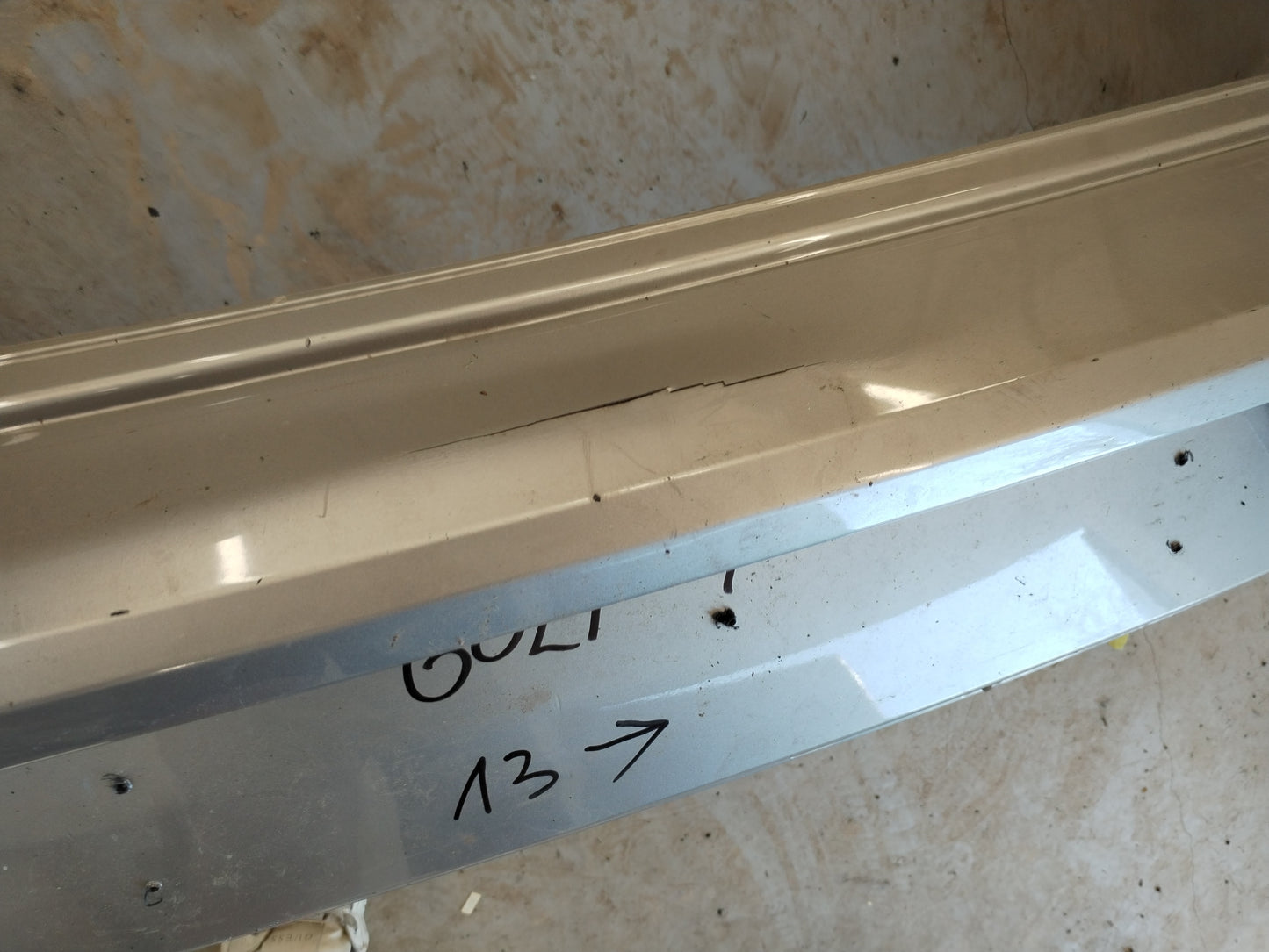 Rear bumper - VW Golf 7