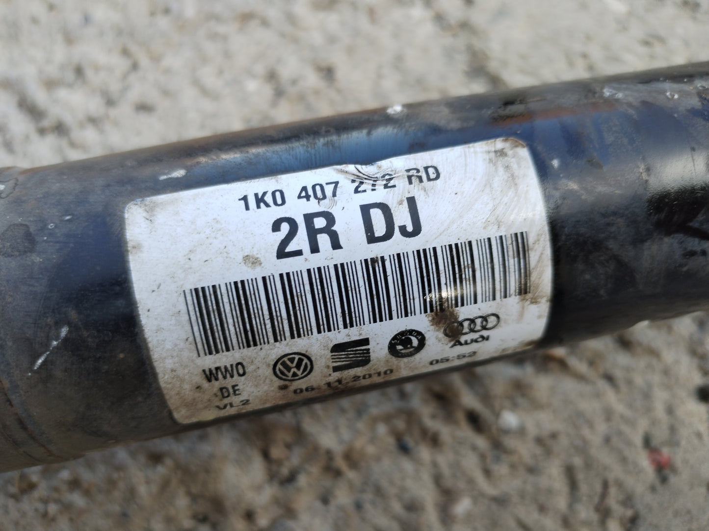 Pogonska gred - VW SEAT SKODA AUDI