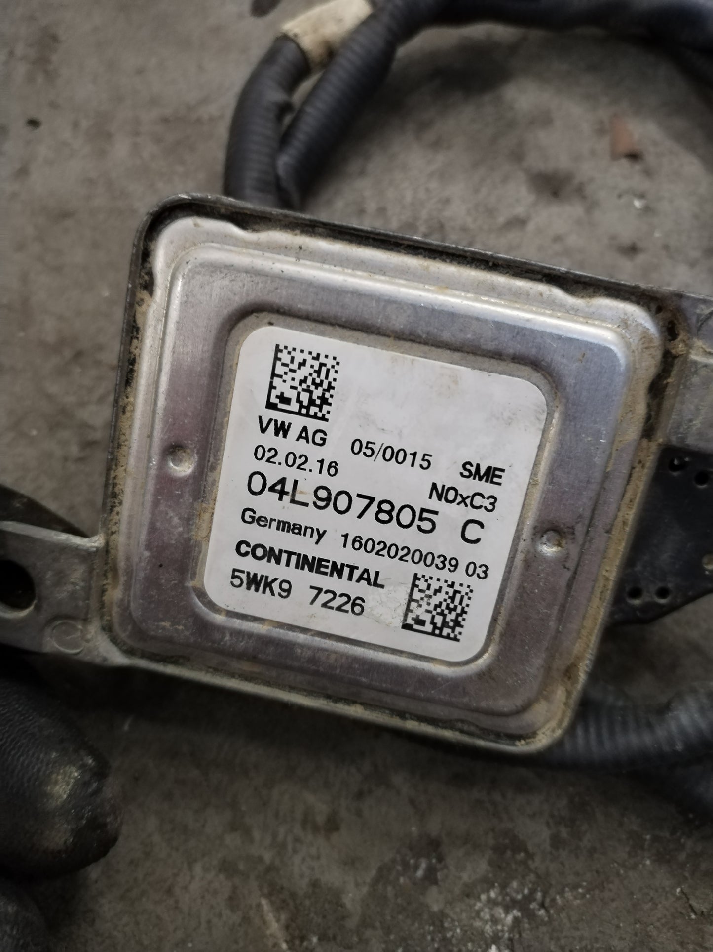 NOX Senzor - VW SEAT SKODA AUDI