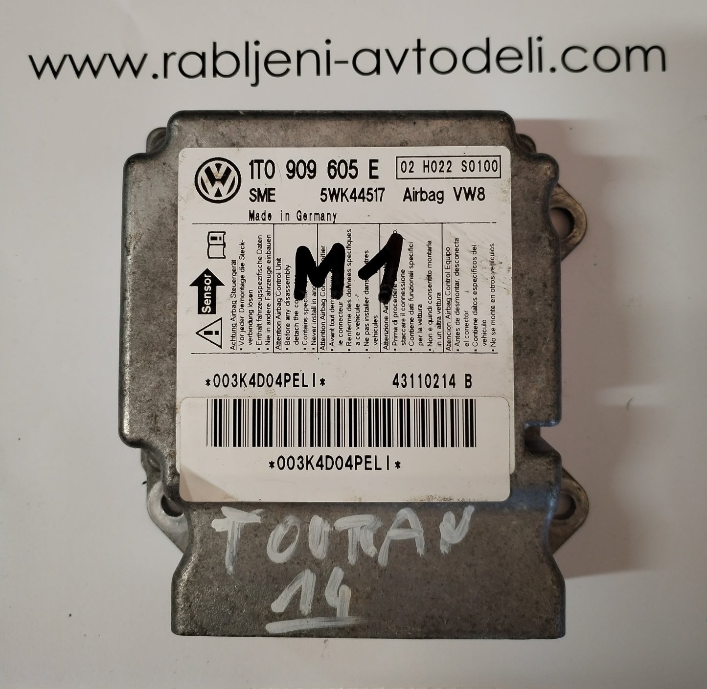 Modul zračnih blazin - VW Touran, Caddy