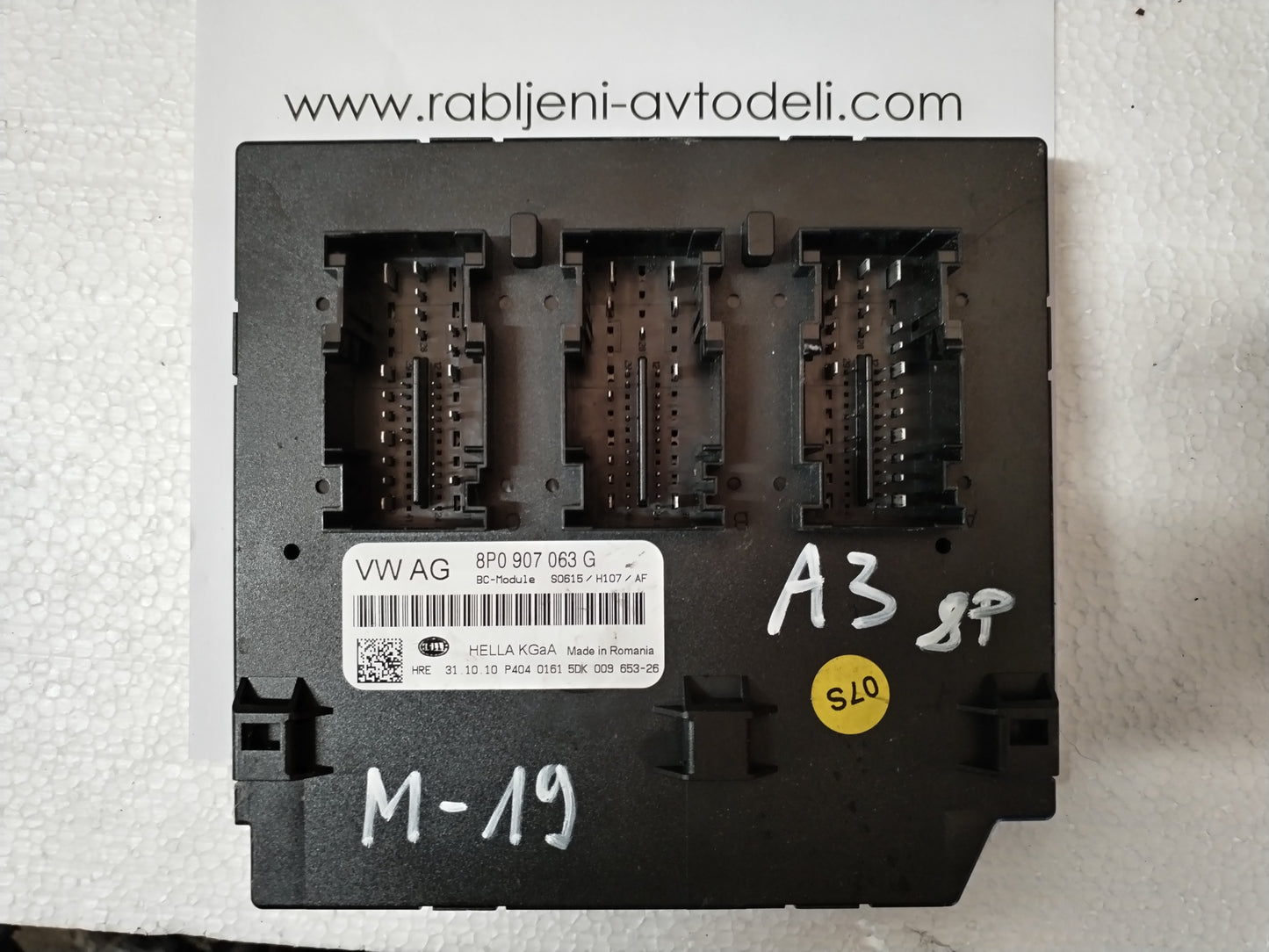 Komfortni modul - Audi A3 8P