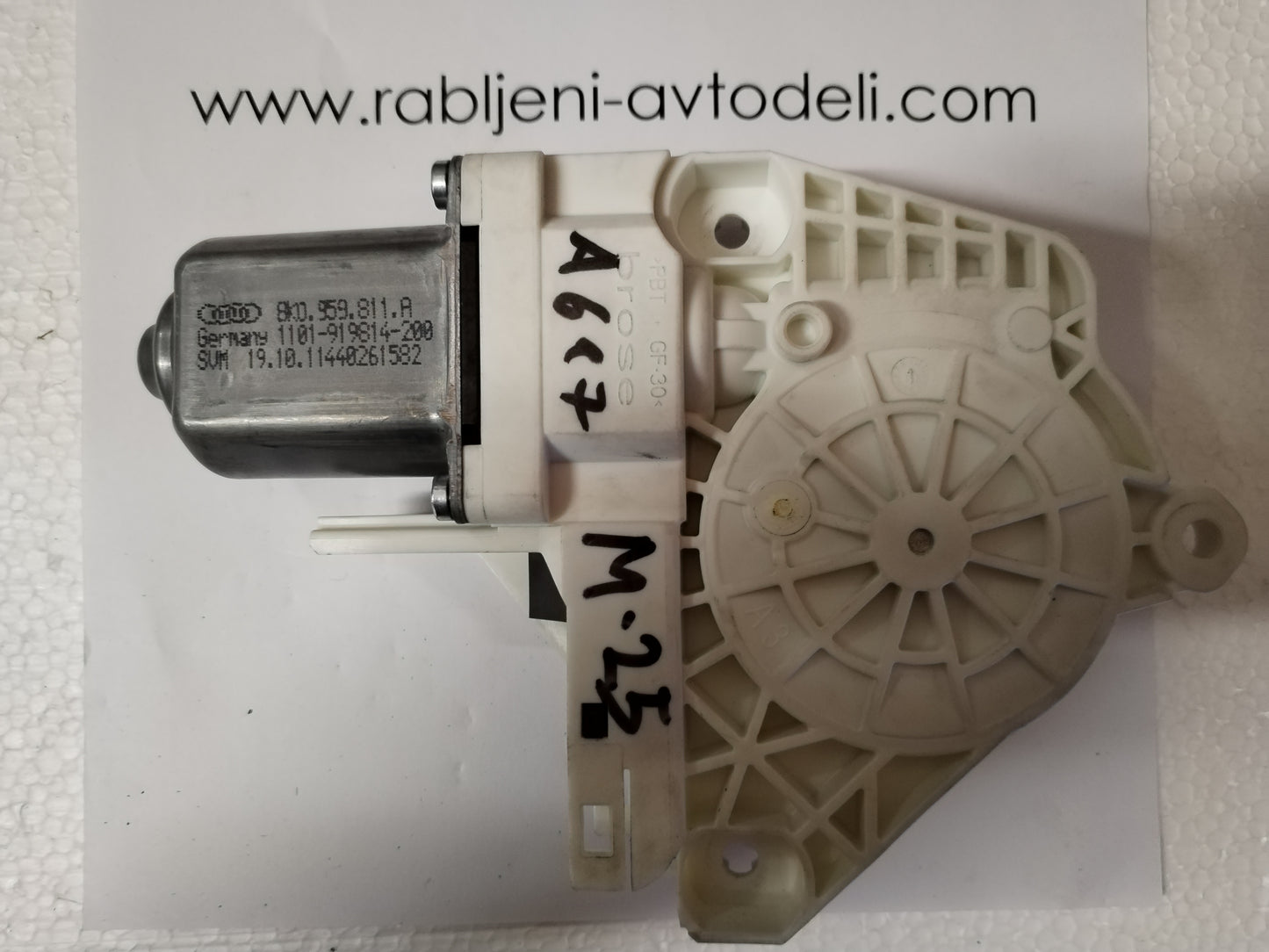 Motorček stekla - VW SEAT SKODA AUDI