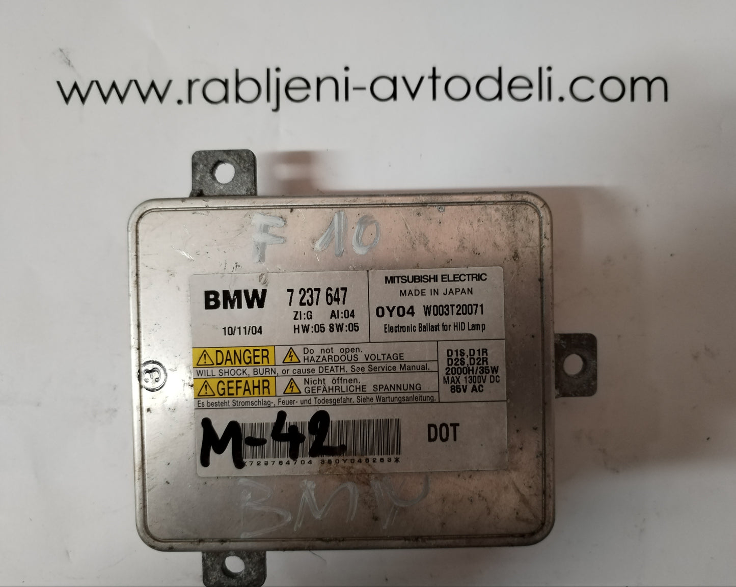 Modul xenon - BMW