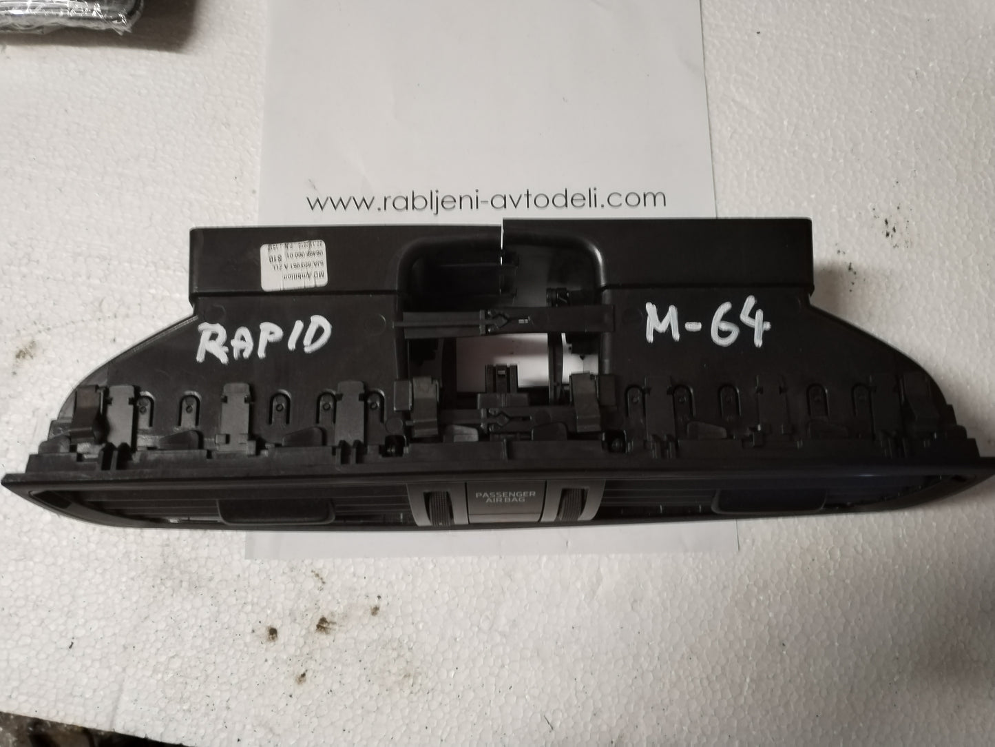 Zračnik ventilacija - Skoda rapid