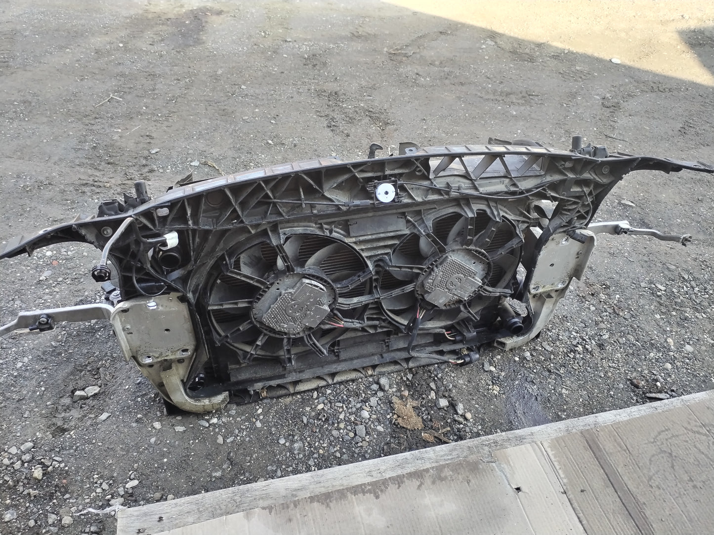 Partition wall set with radiators - AUDI A7 Lift 3.0 TDI