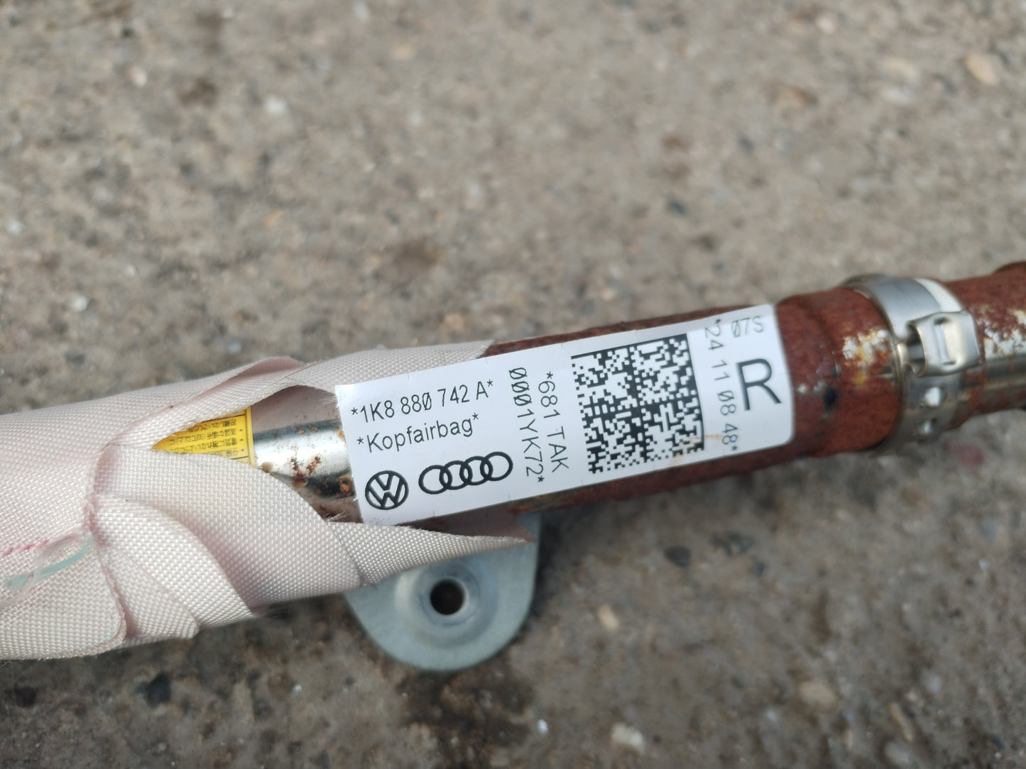 Zračna blazina strešna desno -VW SCIROCCO