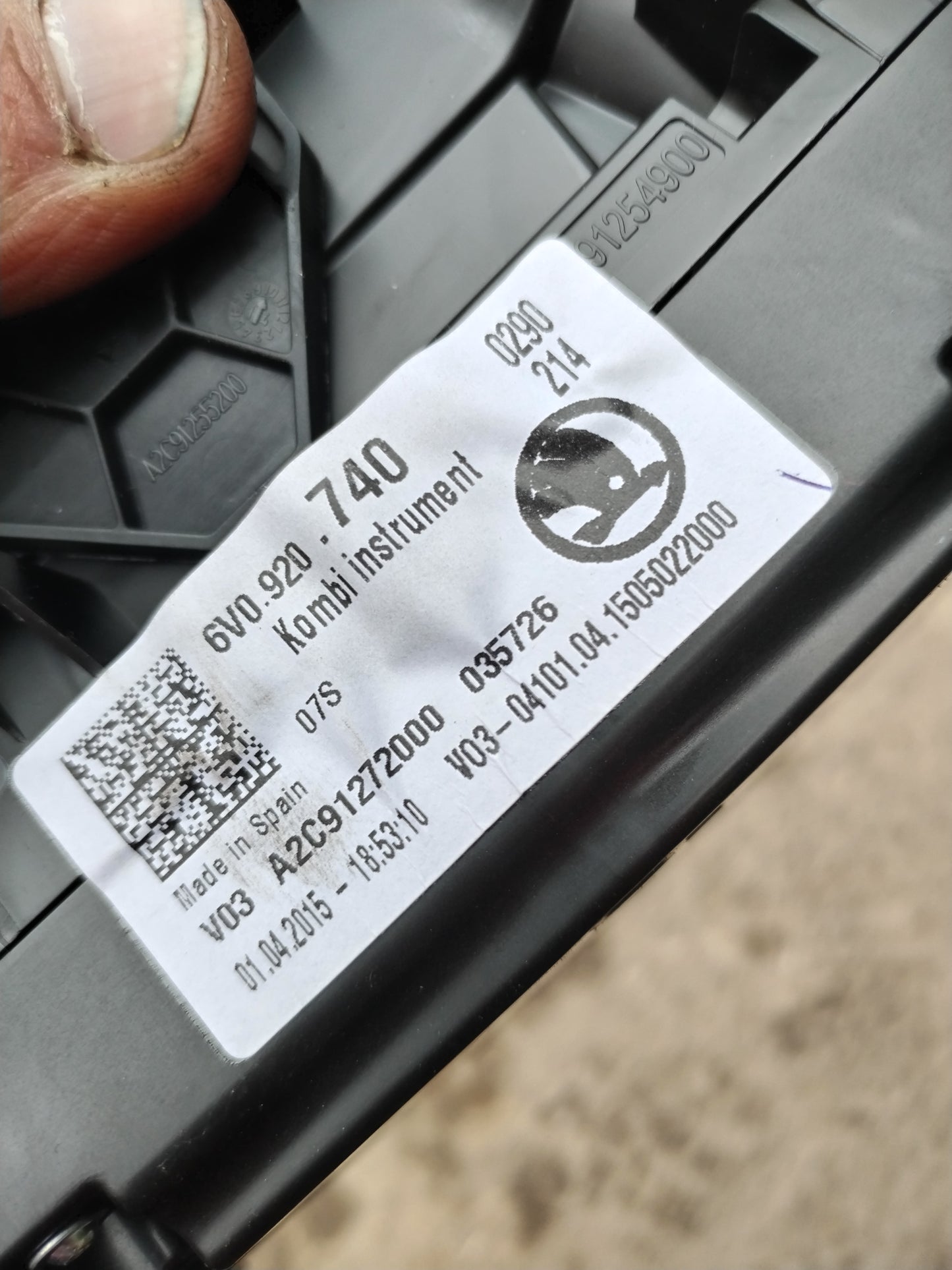 Števec -ŠKODA FABIA III