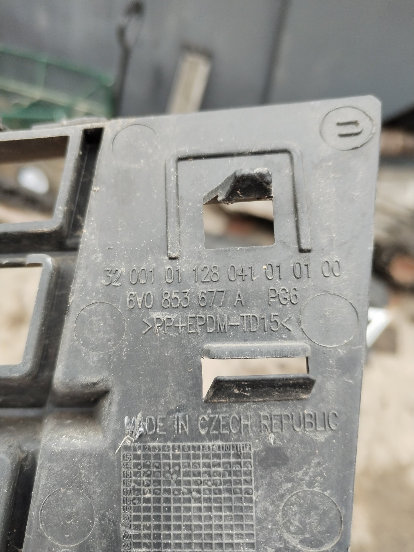 Maska odbijača -ŠKODA FABIA III