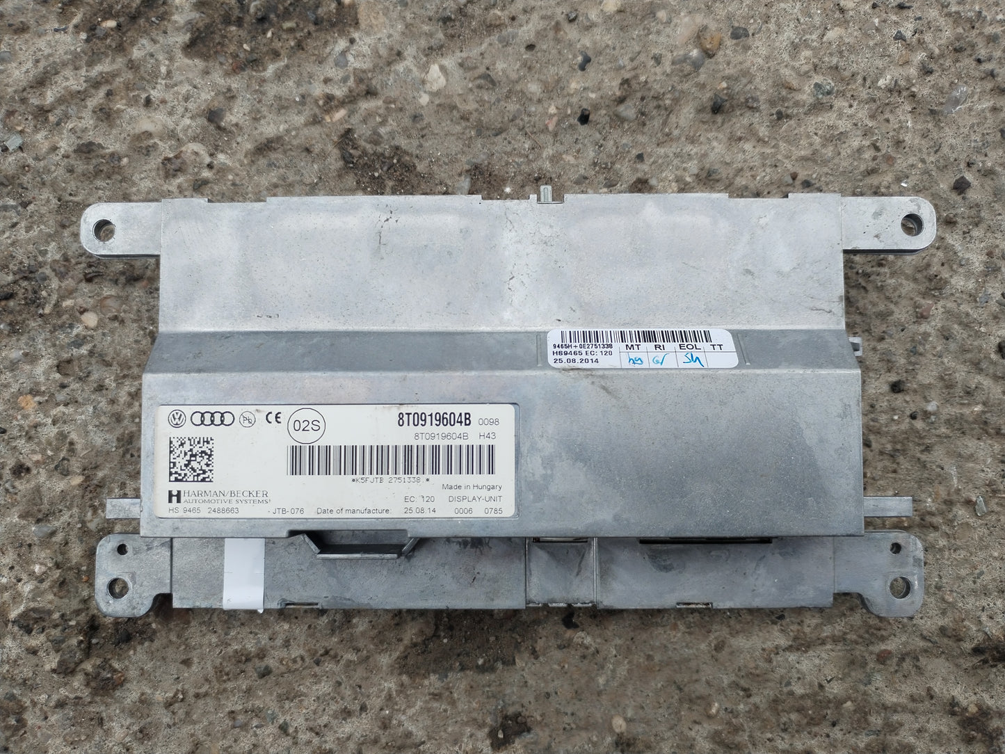 Displej -AUDI A4 A5 Q5