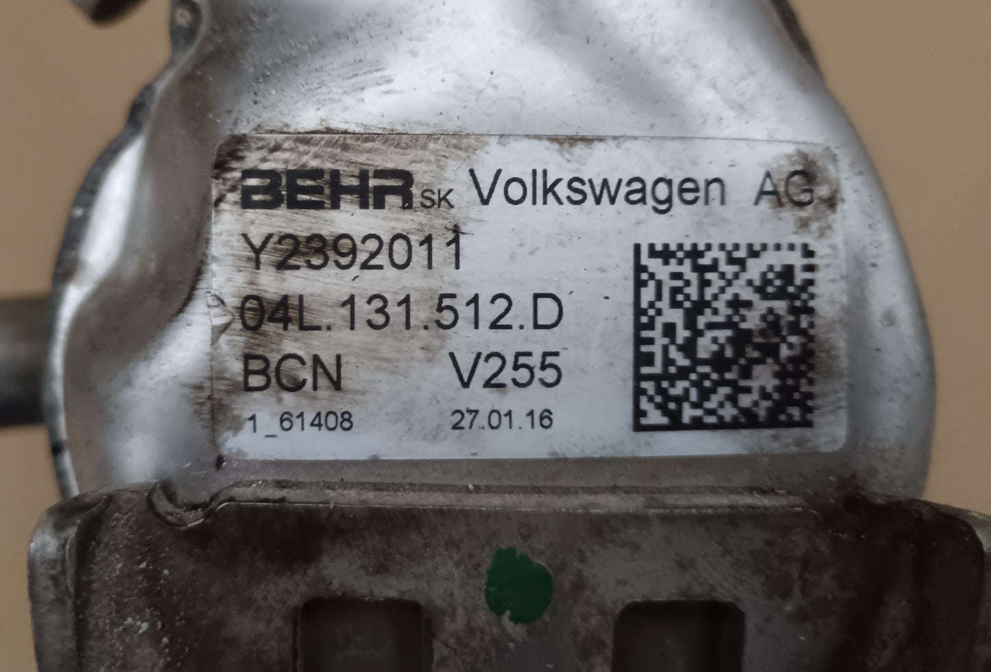 Hladilnik izpušnih plinov -VW-SEAT.ŠKODA-AUDI-