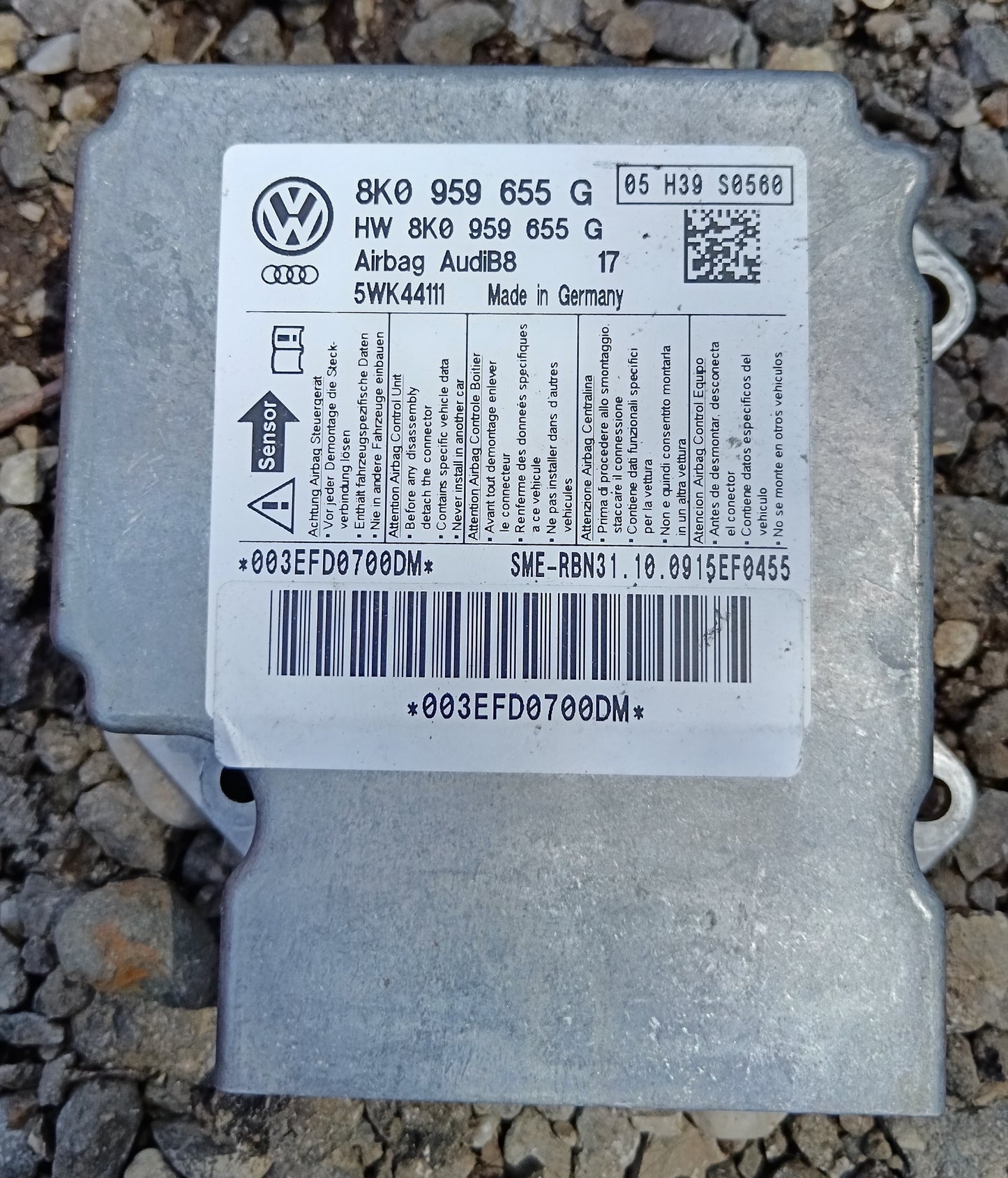 Modul zračnih blazin -AUDI -A4,A5 8K