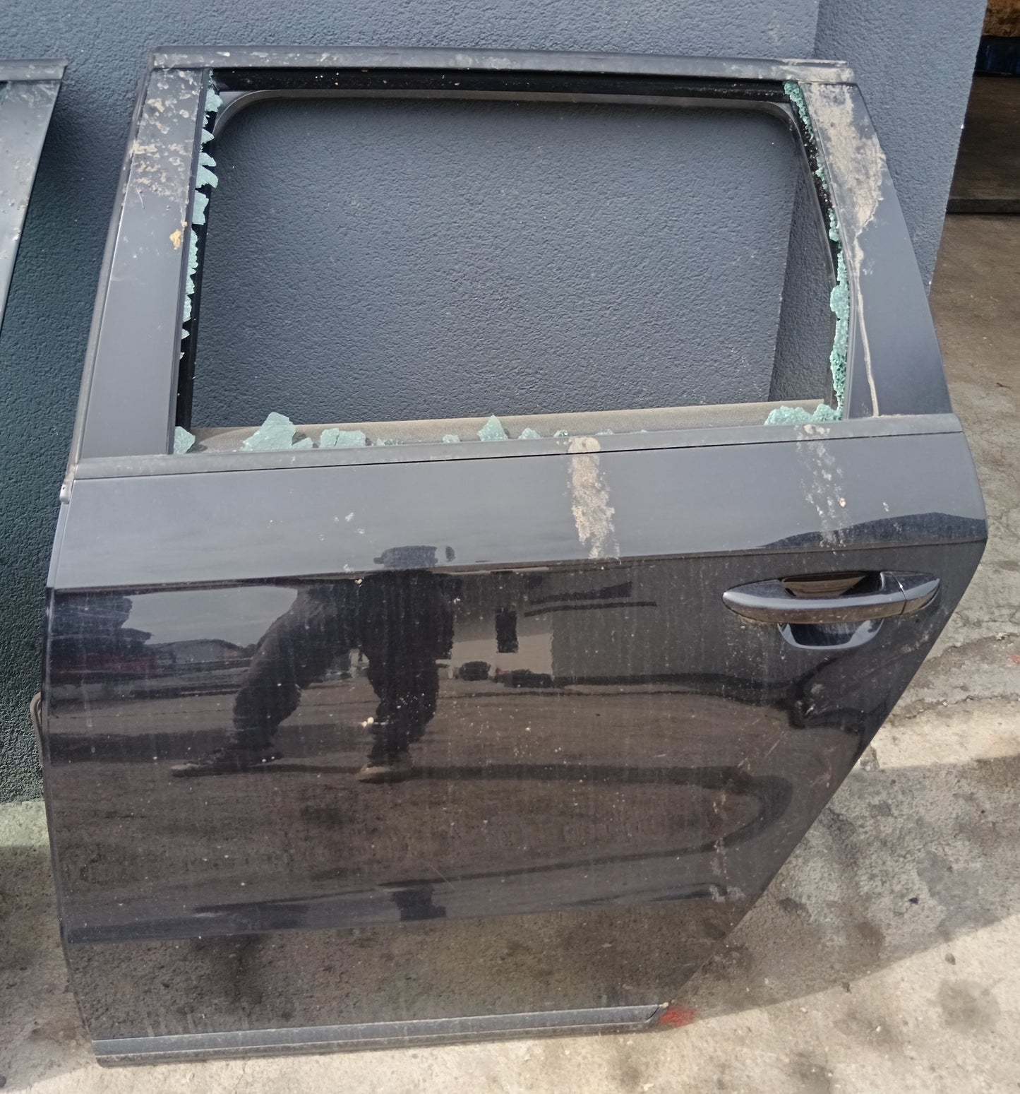 Door rear left VW PASSAT B7 11-15