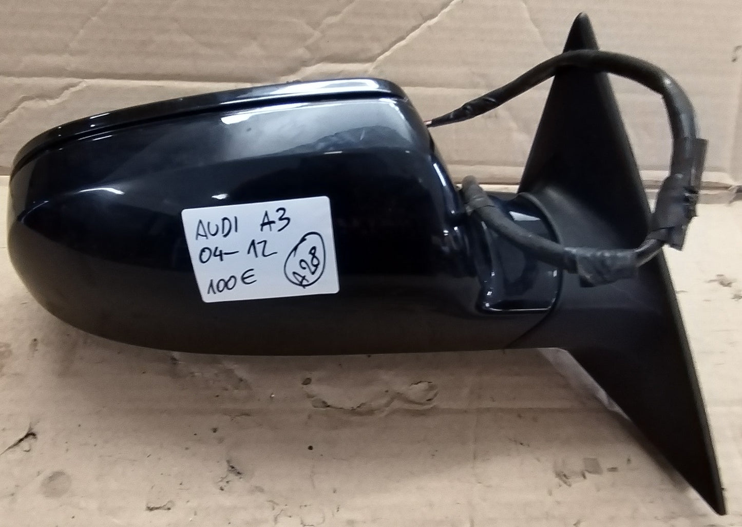 Mirror right AUDI A3 04-12