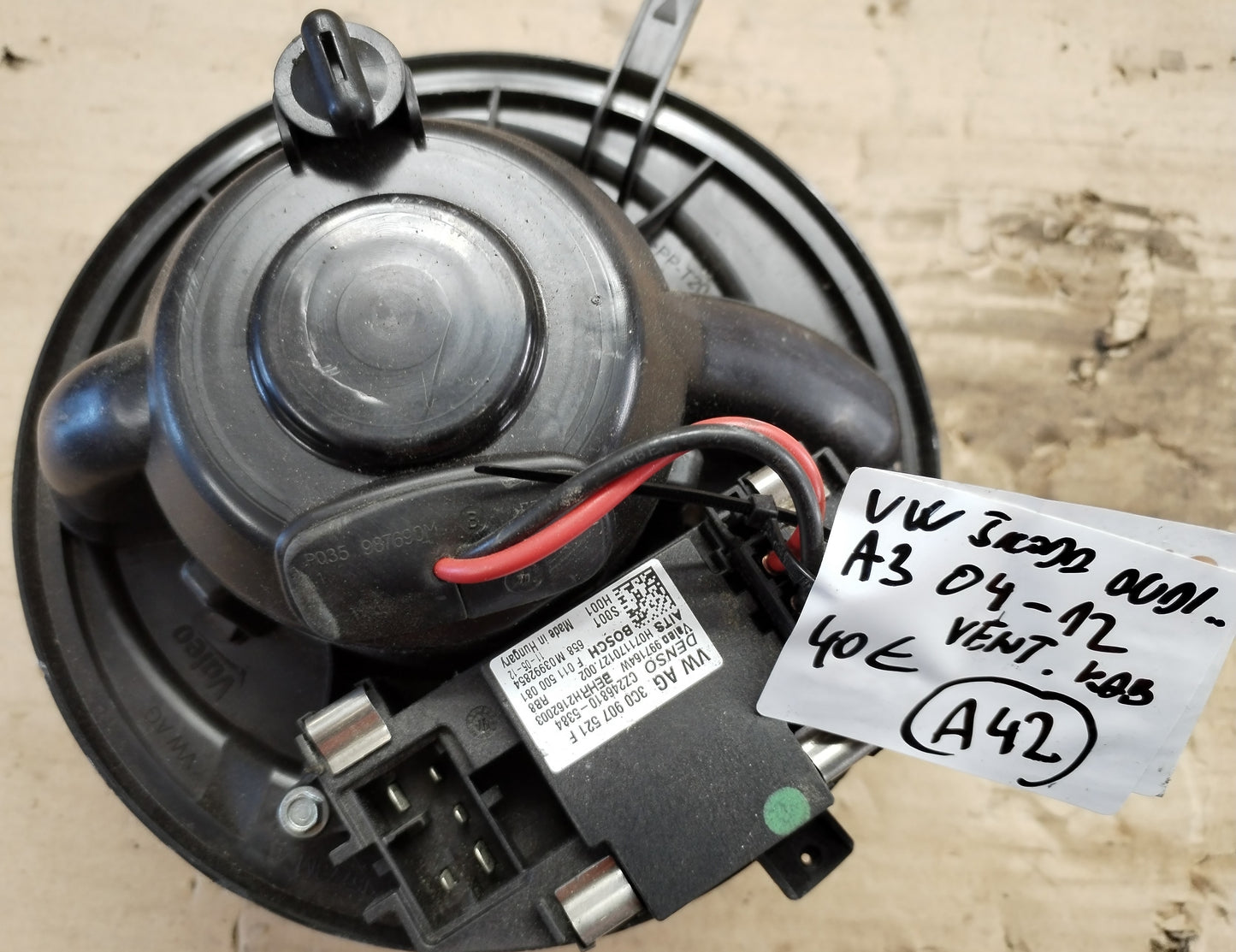 Kabinski ventilator VAG