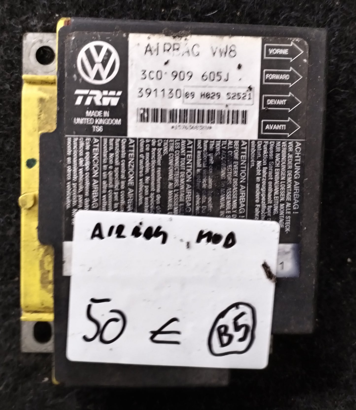 Modul airbag VW PASSAT VARIANT 05-10