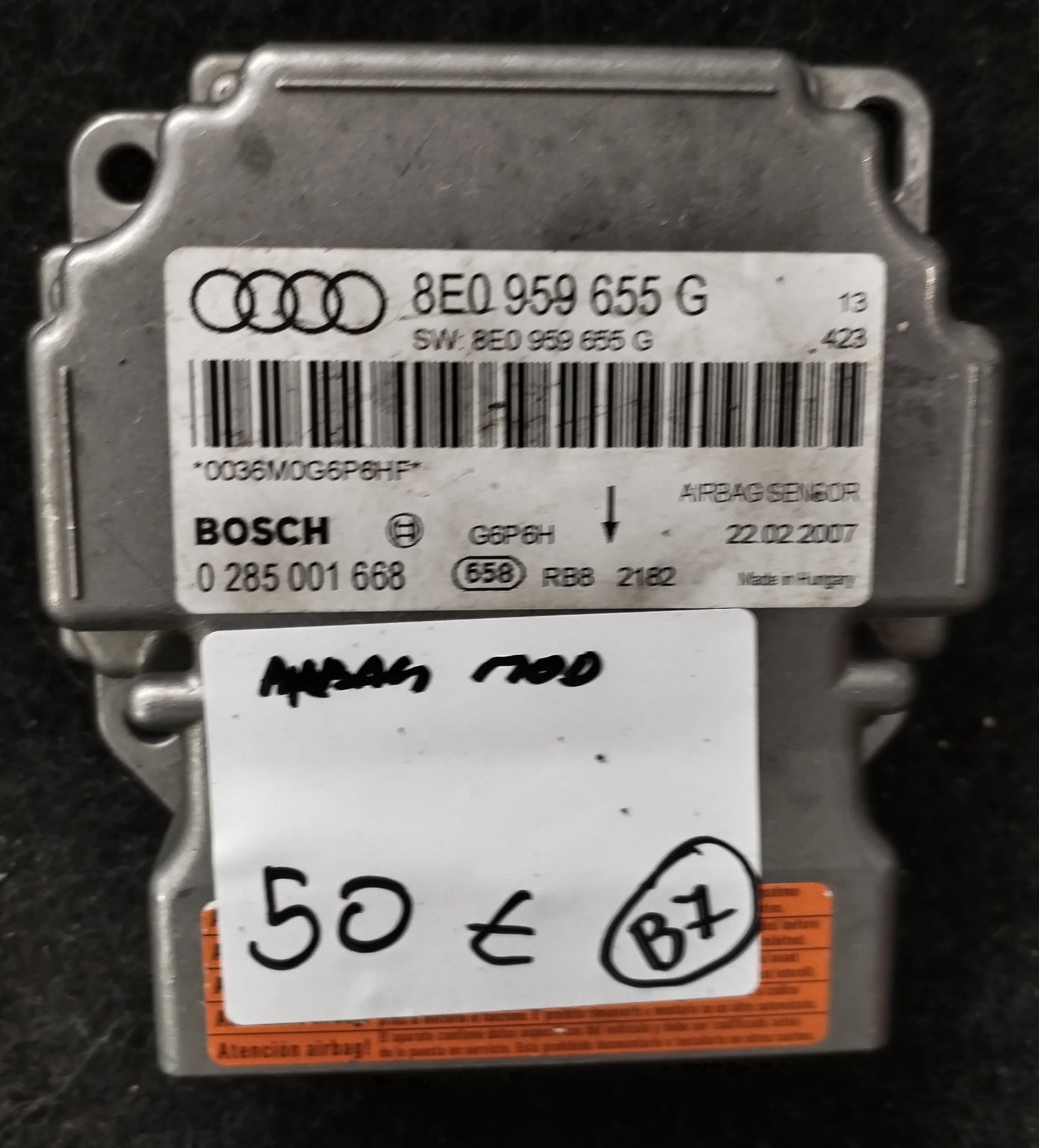 Modul airbag AUDI A4 S-Line