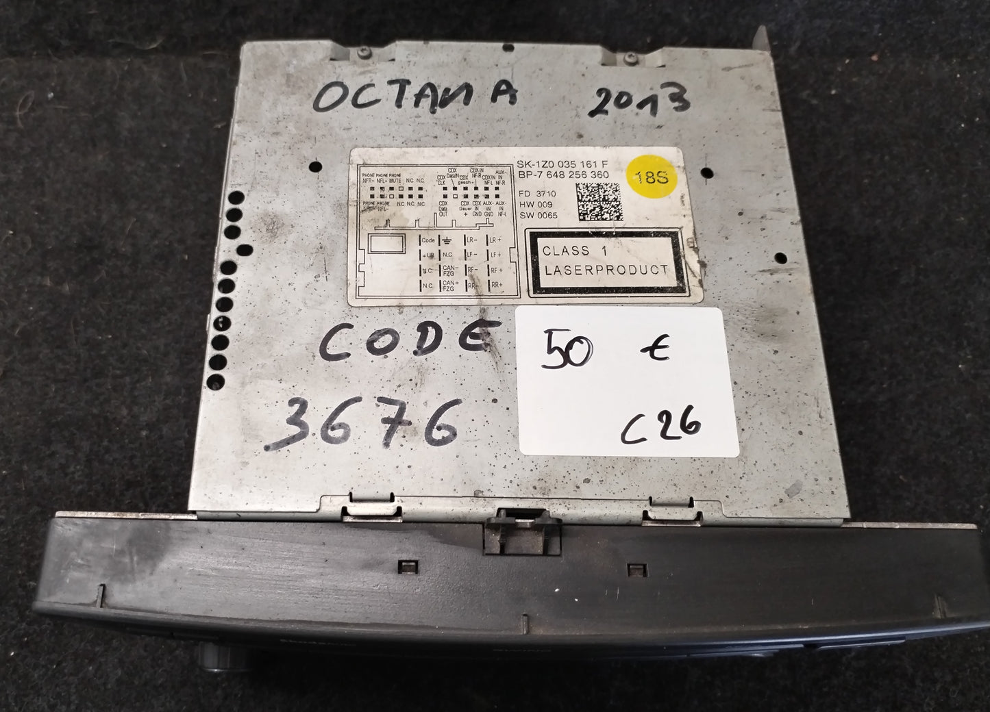 Radio ŠKODA OCTAVIA