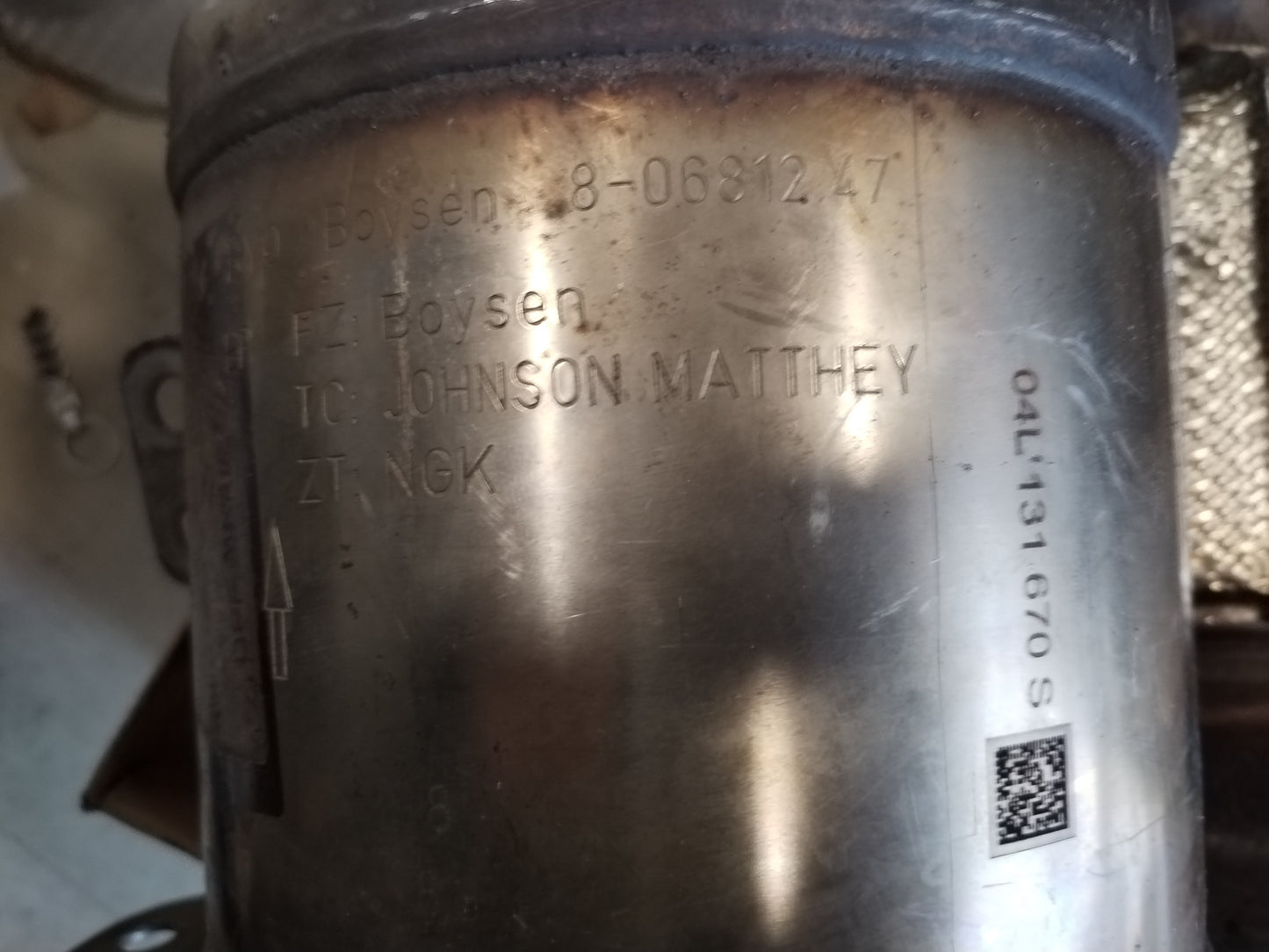 Filter trdih delcev DPF AUDI A4-A6 2.0 TDI komplet očiščen