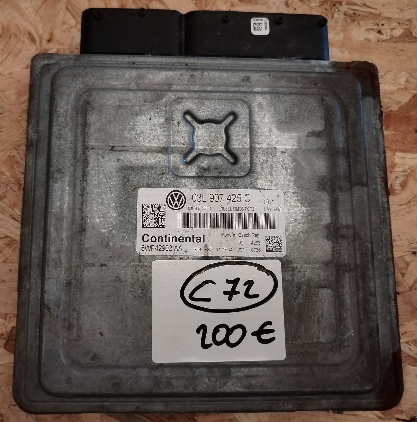 Motorni računalnik ECU VW