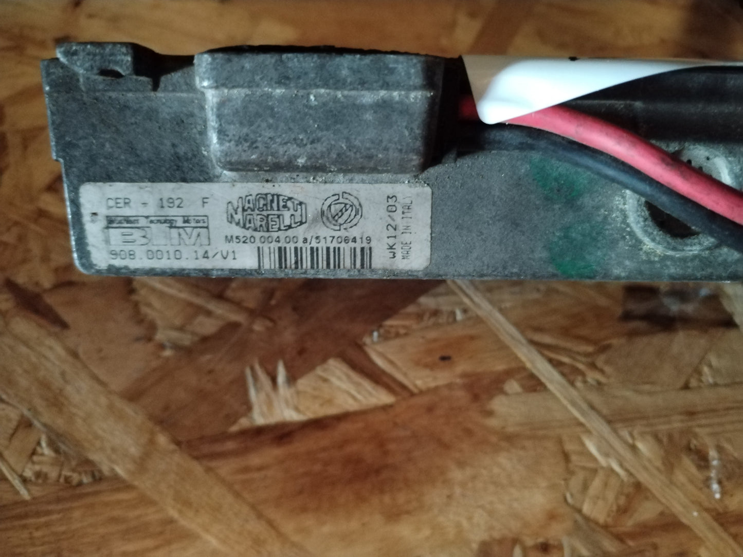 Krmilna enota ventilatorja FIAT STILO