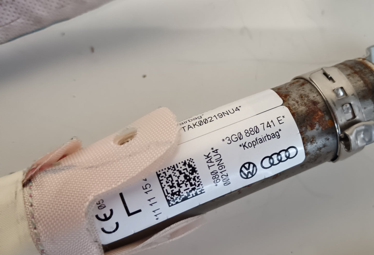 Airbag zavesa vw passat b8