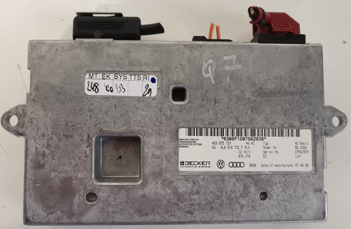 AUDI MODUL ZA BLUETOOTH MMI 4E0035729