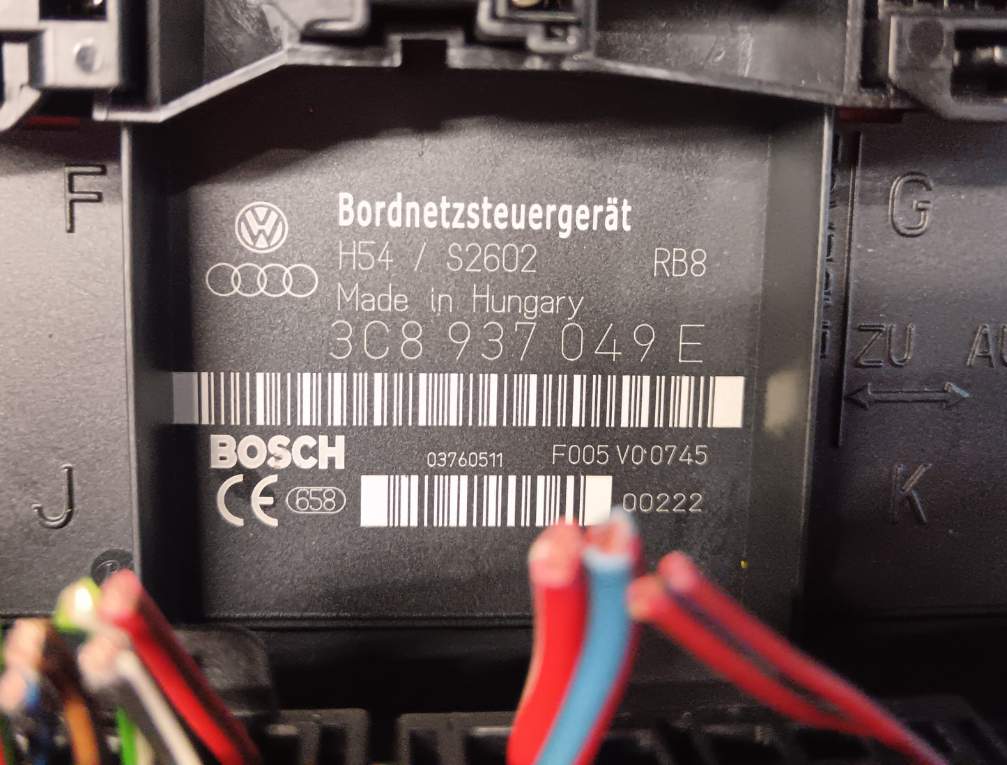 VW 3C8937049E modul za udobje