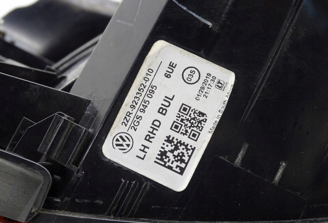 Žaromet zadnji levi vw polo 2g 2017->