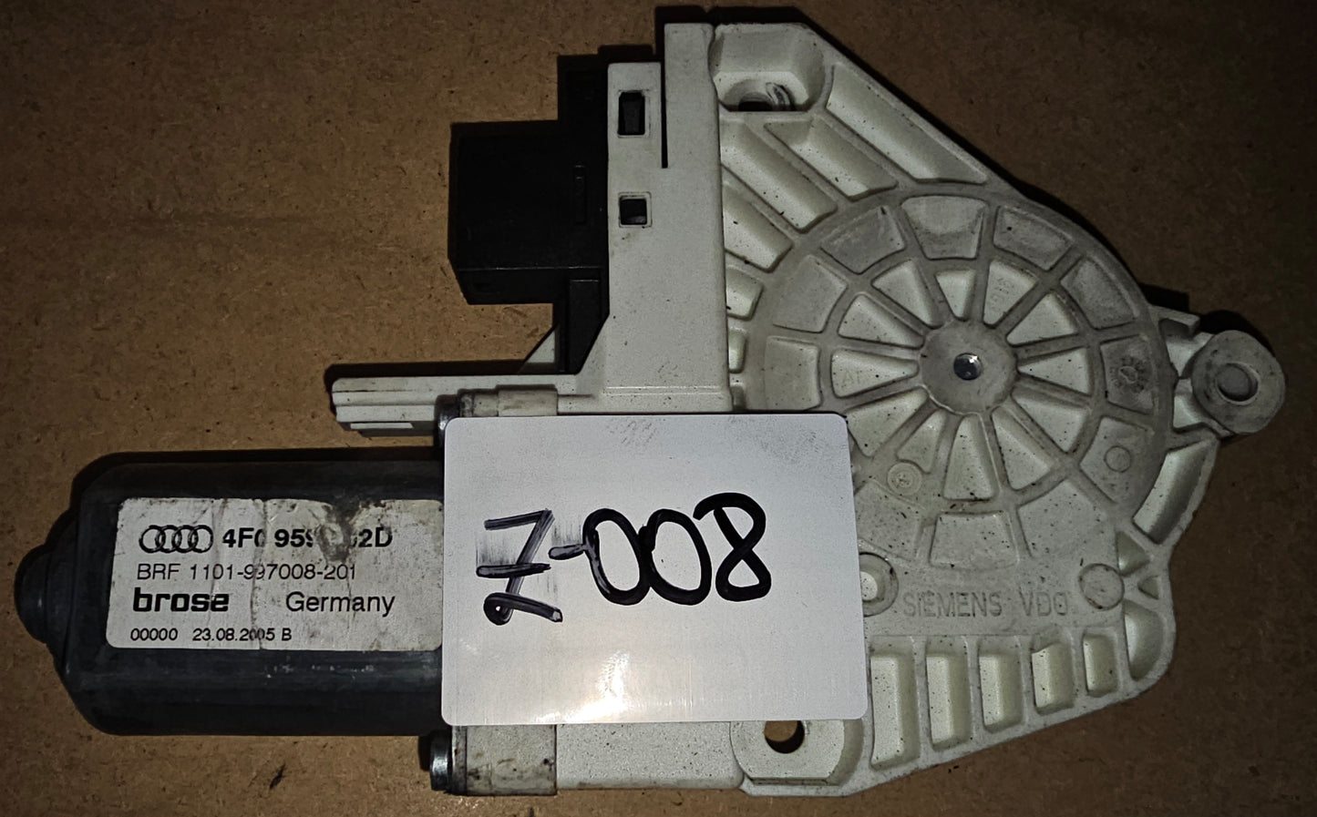 Motorček stekla-Audi A6 C6