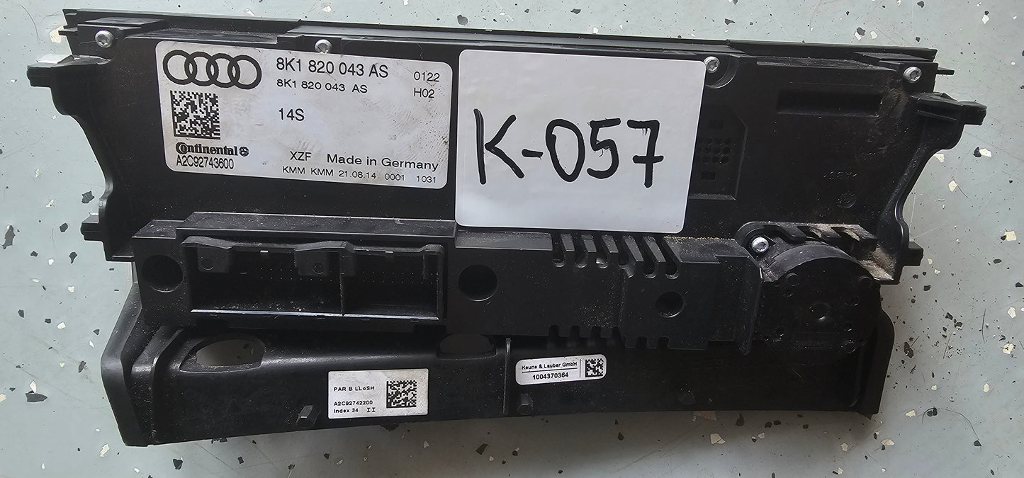 Klimatronik Audi A4 B8
