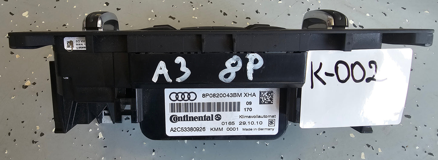 Klimatronik Audi A3 8P