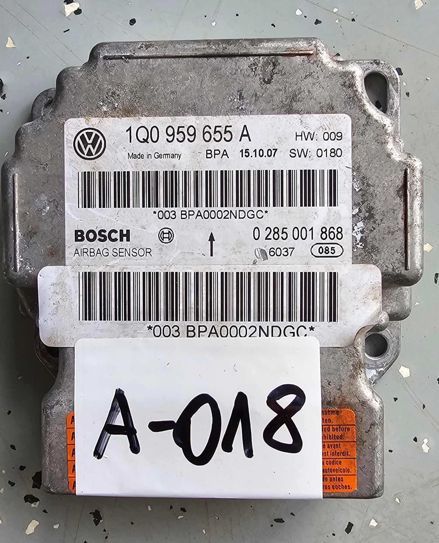 Airbag modul VW,SEAT,ŠKODA,AUDI