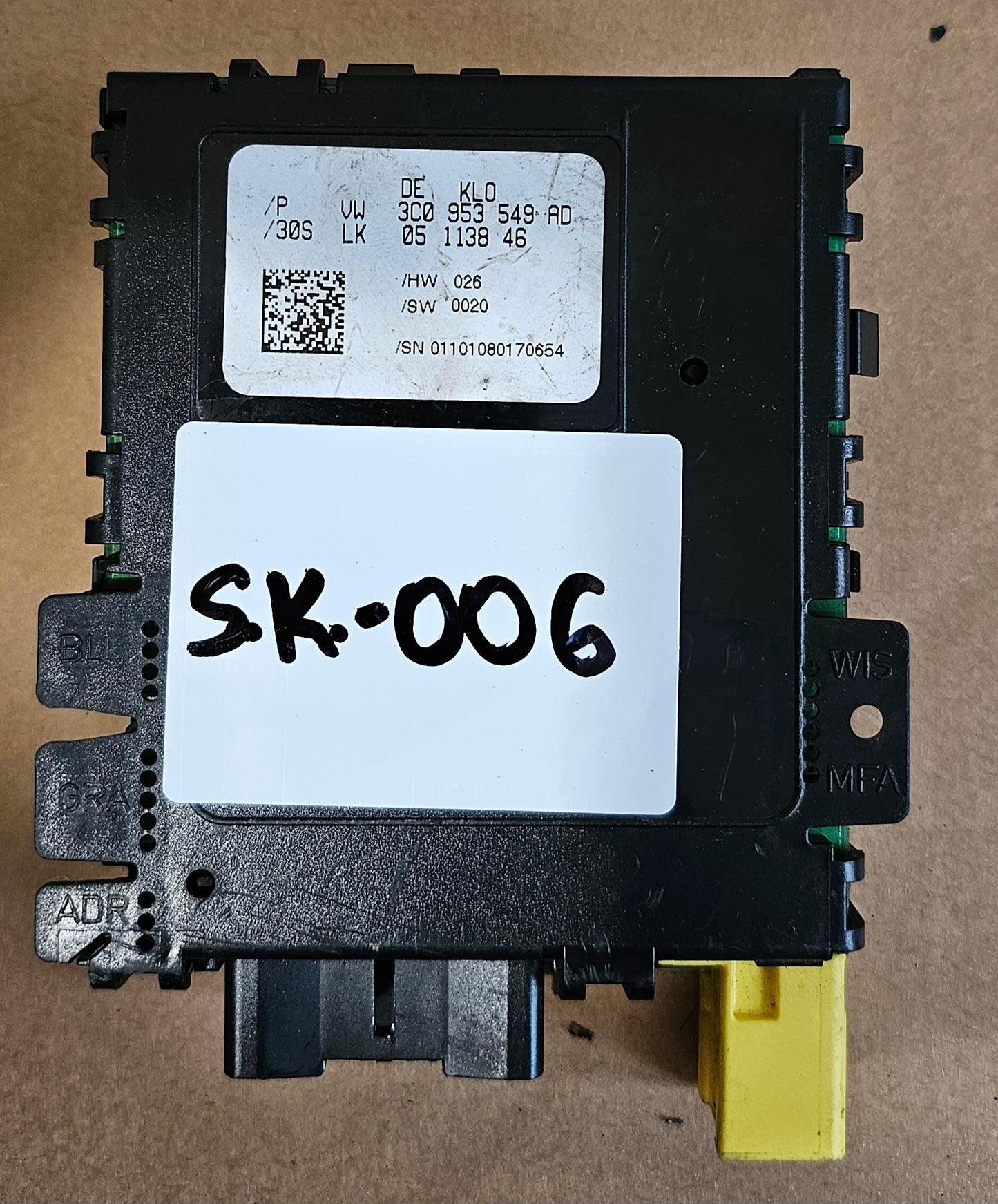 Senzor kota volana- VW,SEAT,ŠKODA,AUDI