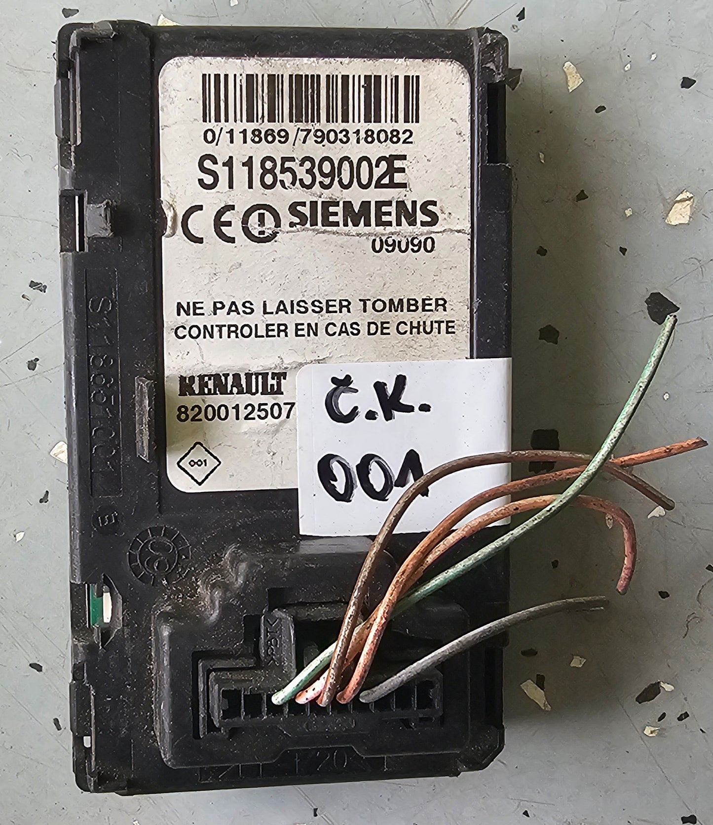 Čitalec kartice-Renault