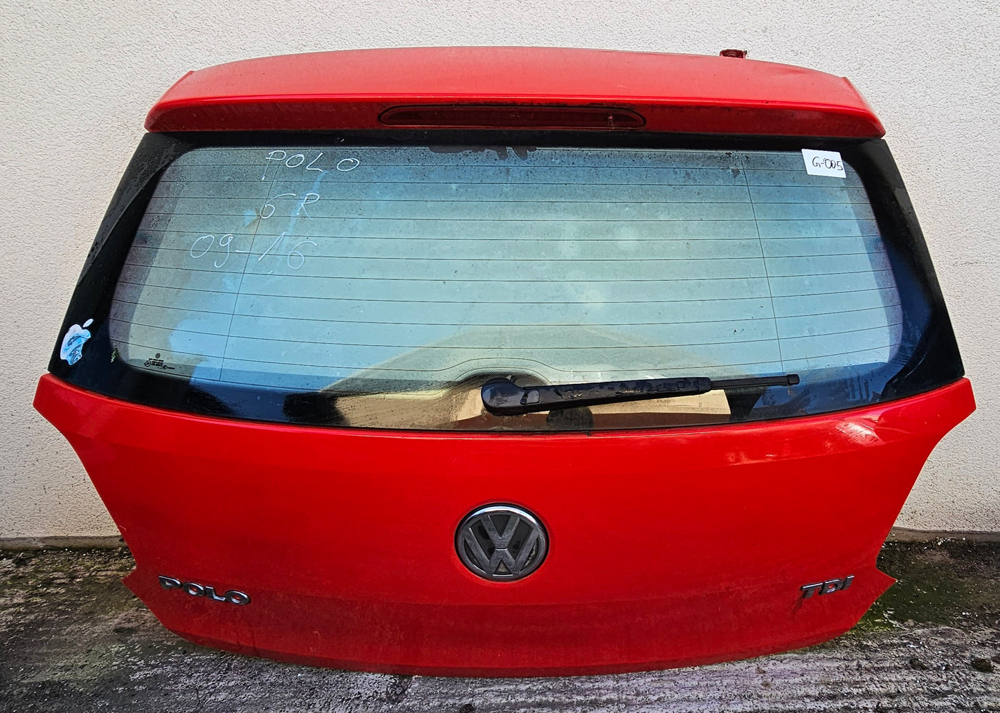 Pokrov prtljage-VW Polo 6R