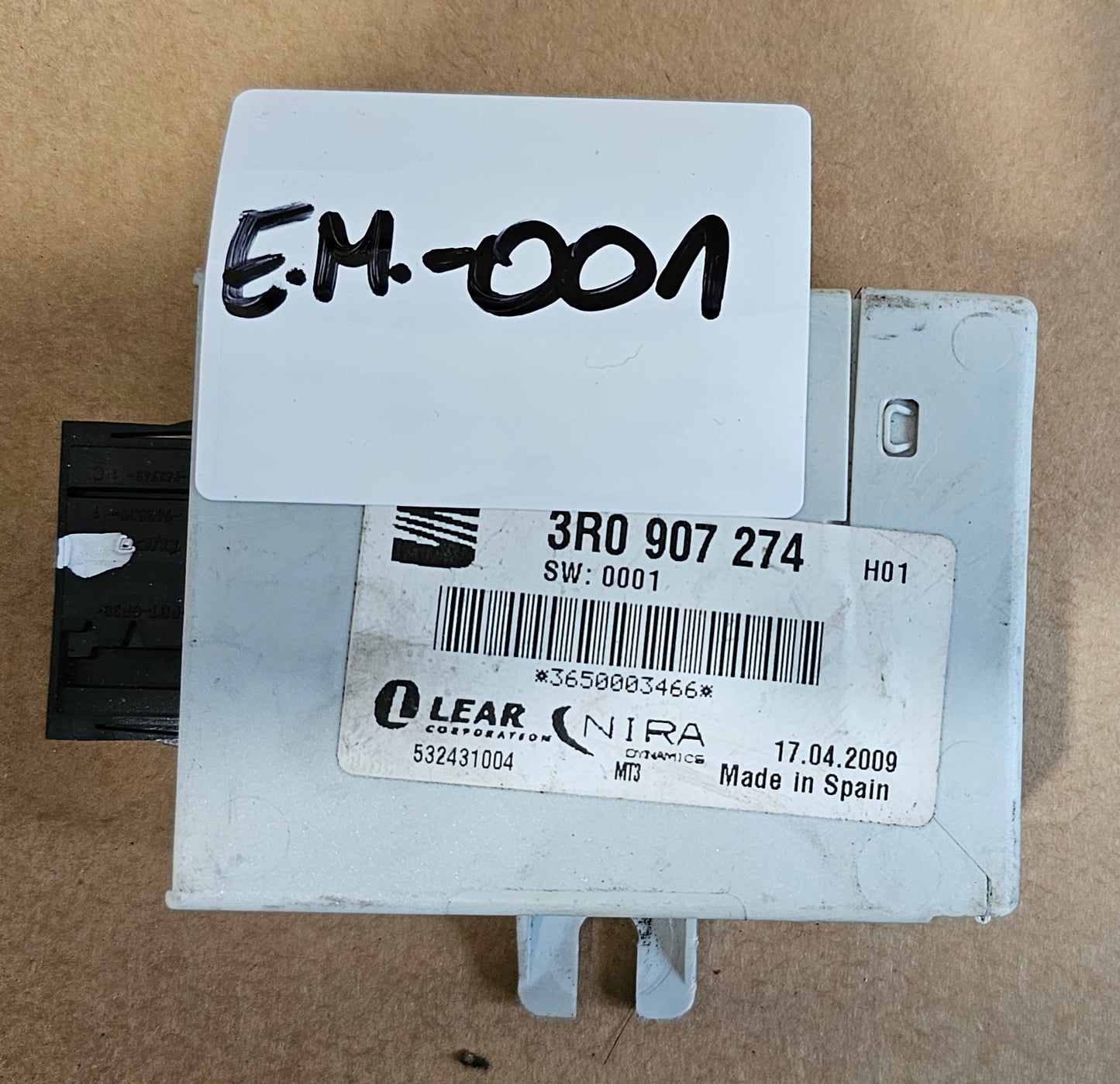 Senzor tlaka pnevmatika- Seat Altea