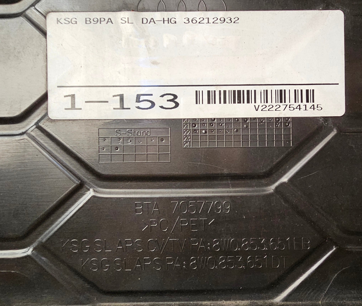 Maska-Audi A4 B9 Lift