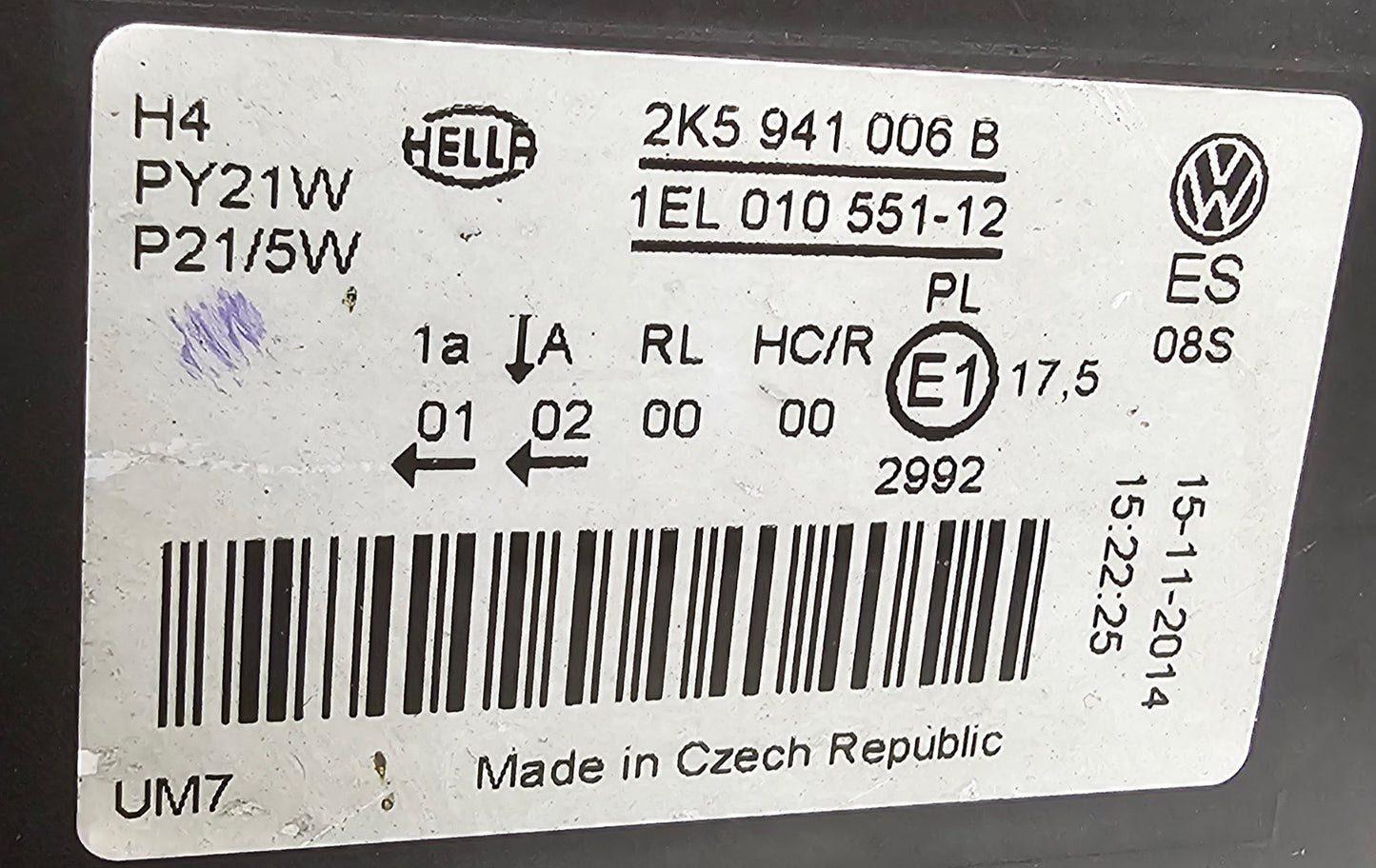 Žaromet sprednji desni-VW Caddy