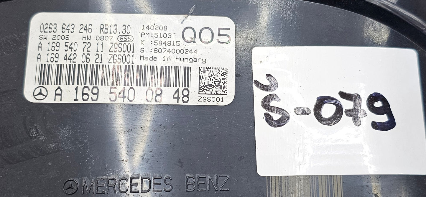 Stevec - Mercedes W169 cdi