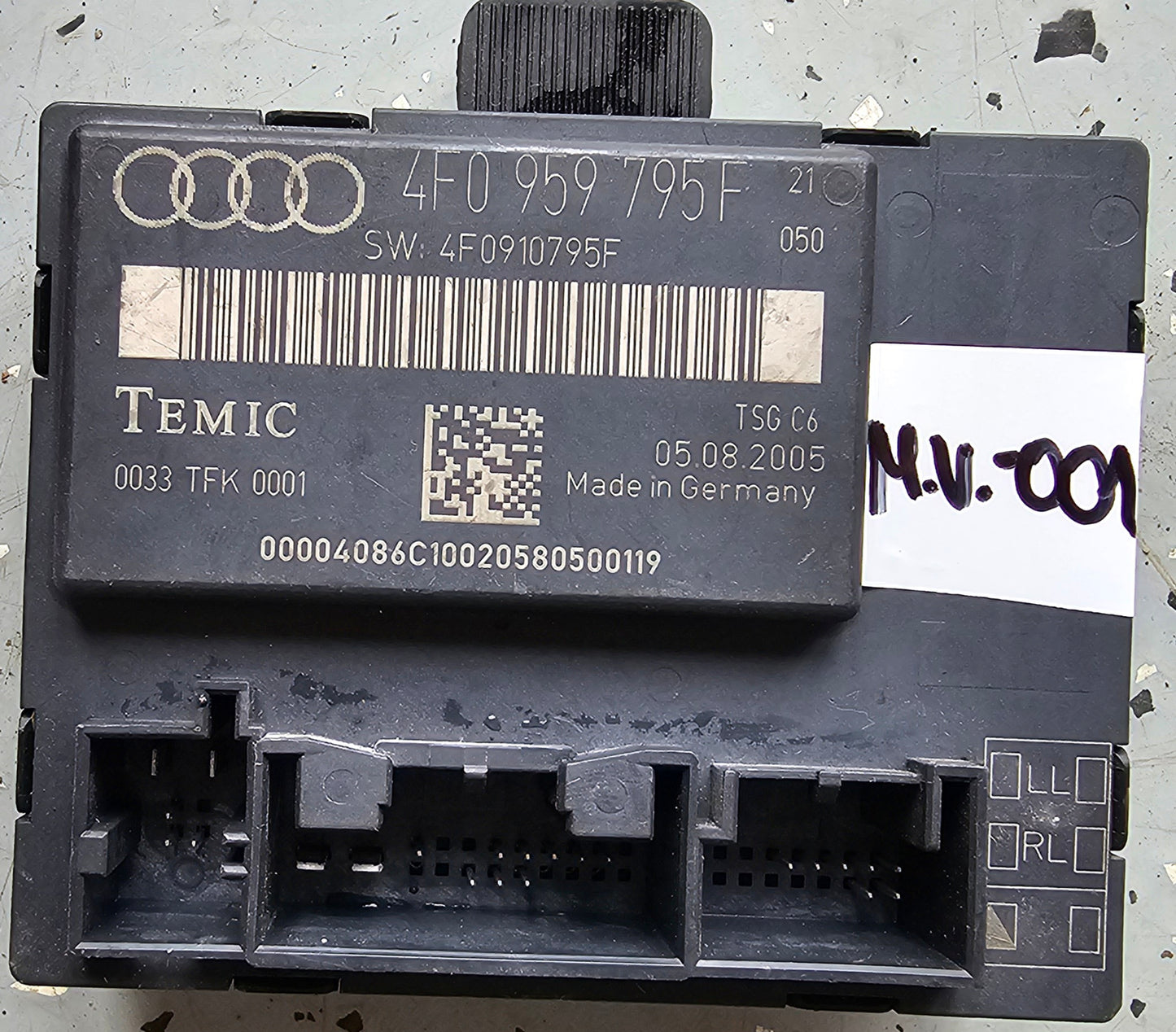 Modul vrat-Audi