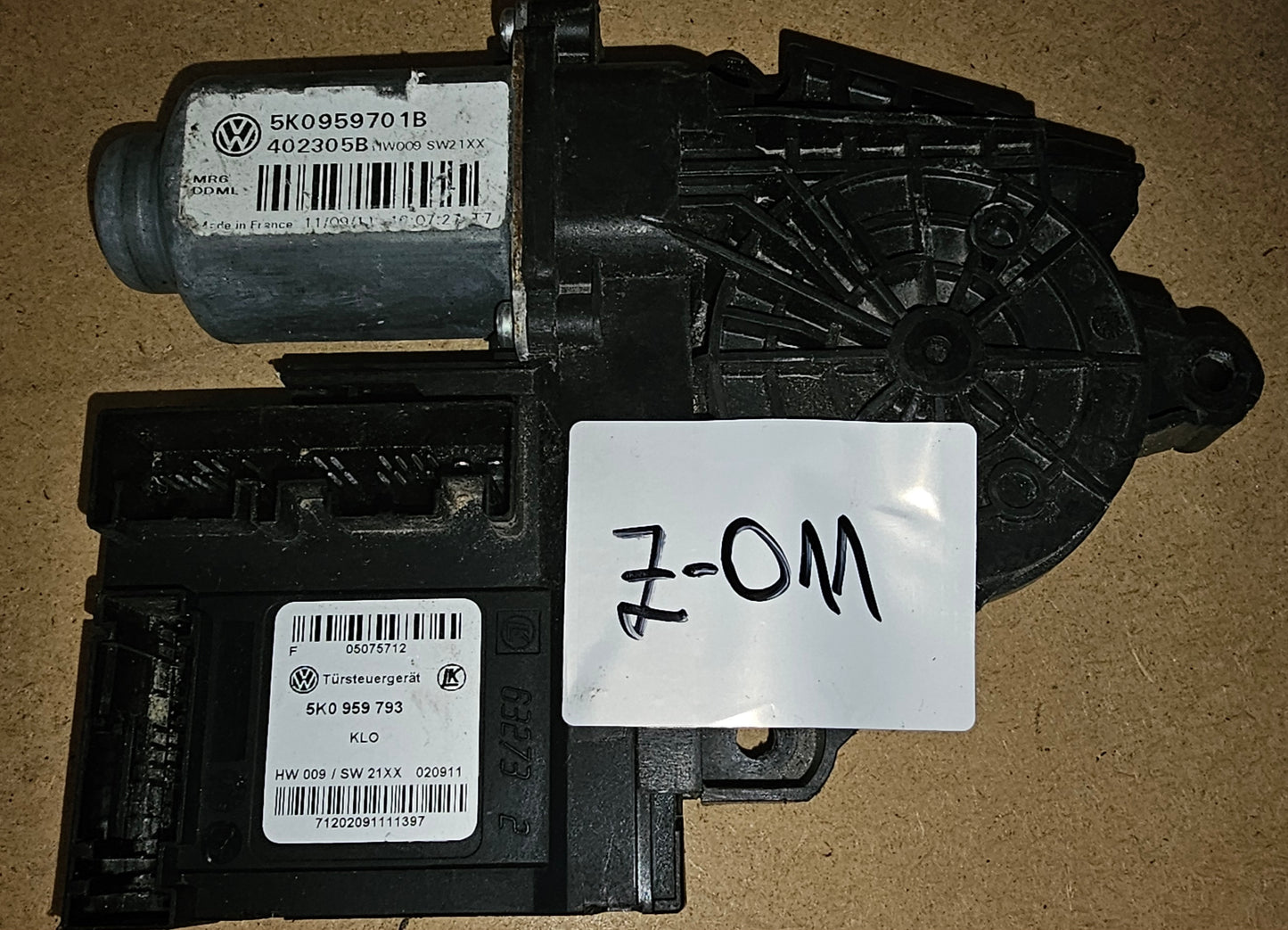 Motorček stekla- VW,SEAT,ŠKODA,AUDI