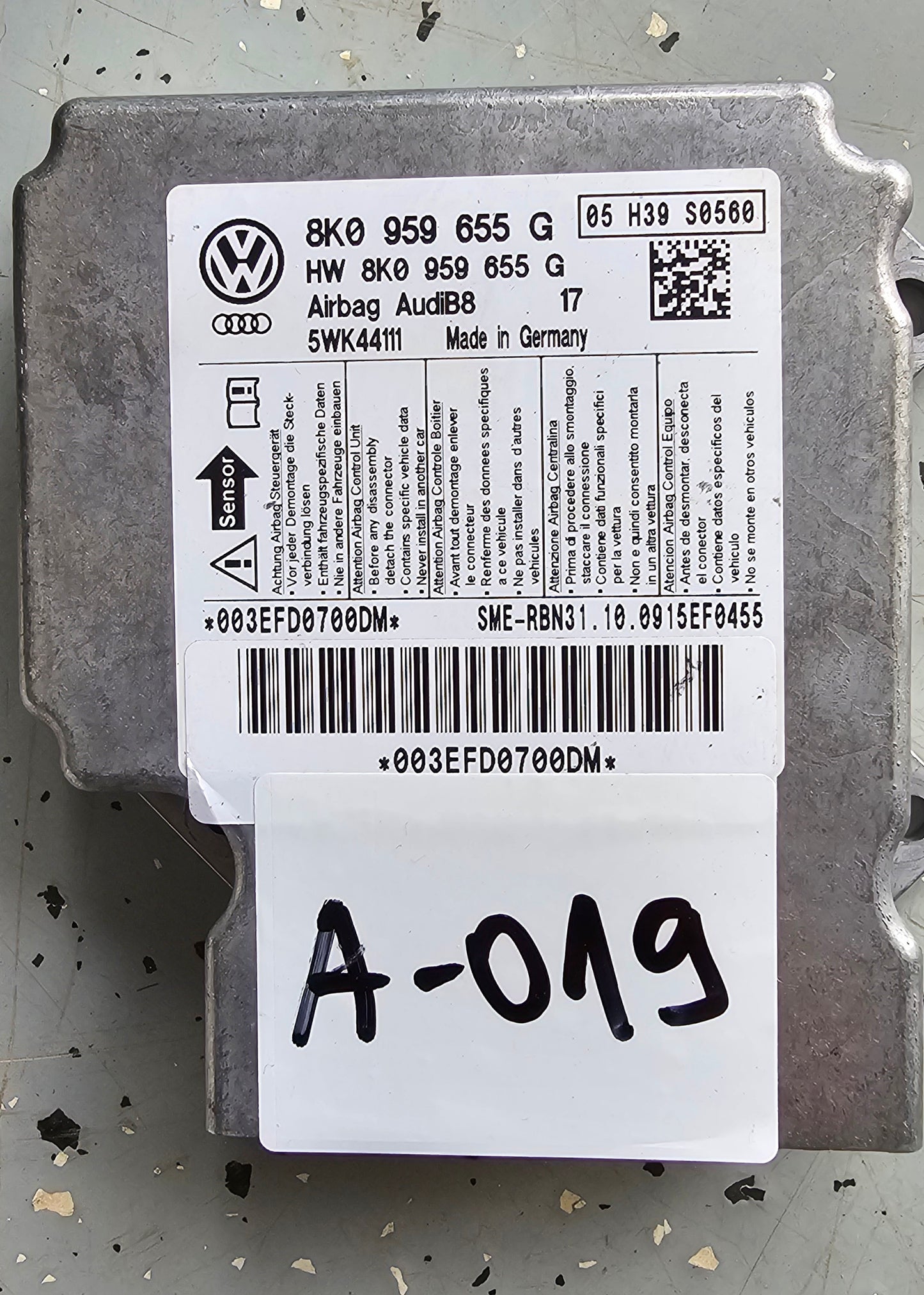 Airbag modul Audi