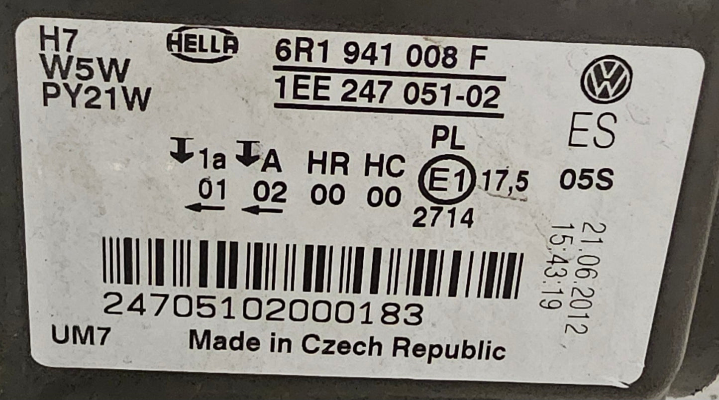 Žaromet sprednji desni-VW Polo (poškodovano)