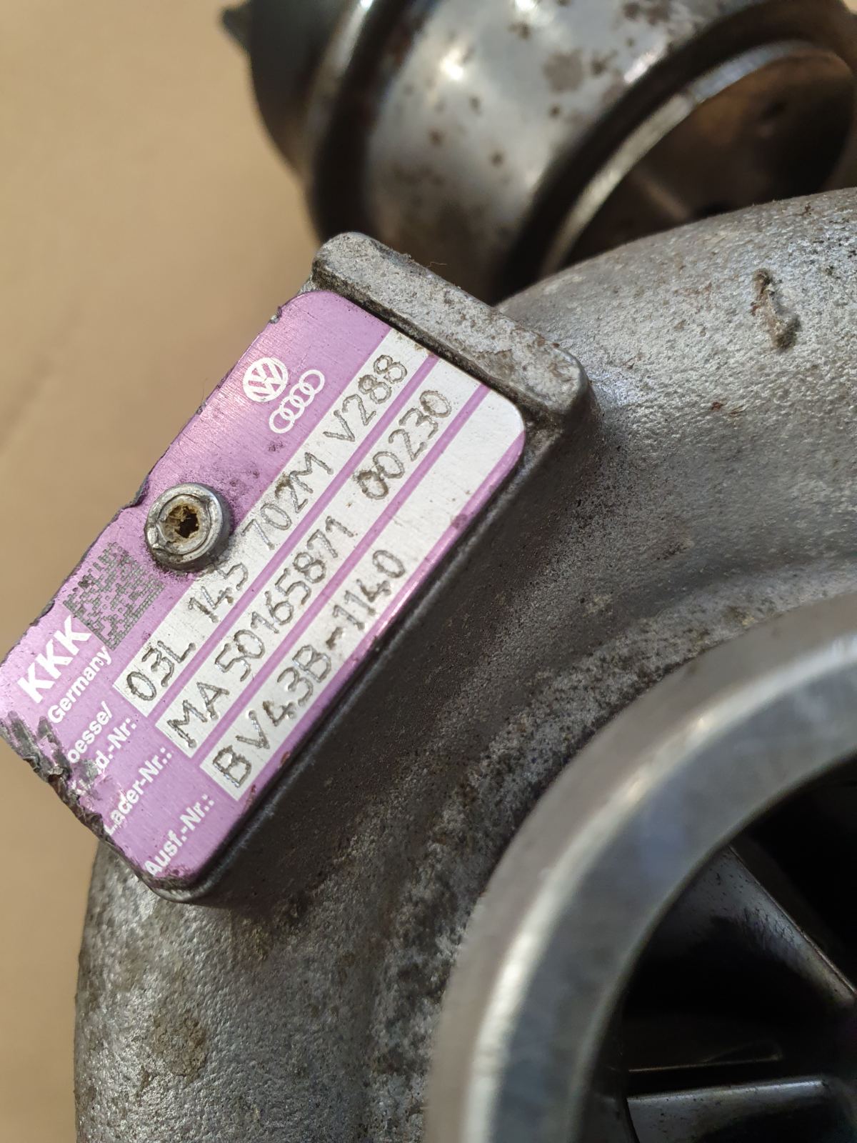 Turbina Audi 2.0 Tdi