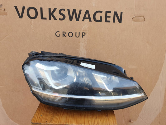 Headlight front Right xsenon - GOLF 7 - DAMAGED
