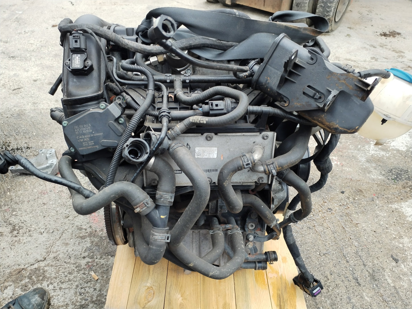Motor - 1.4 Tsi CAX komplet - VW SEAT SKODA AUDI