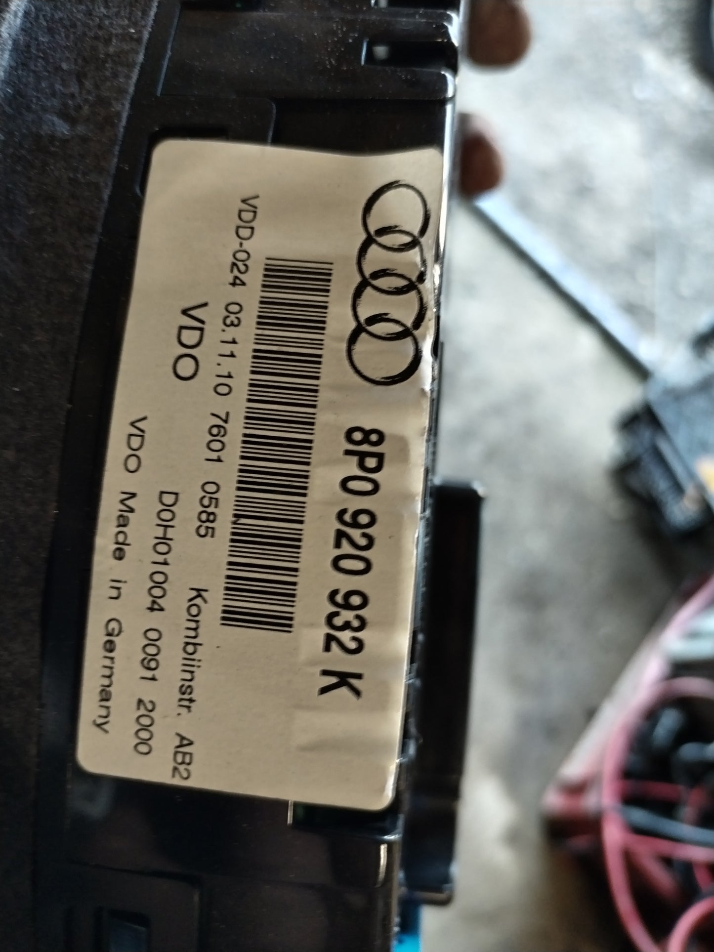 Števec - Audi A3 8P Lift