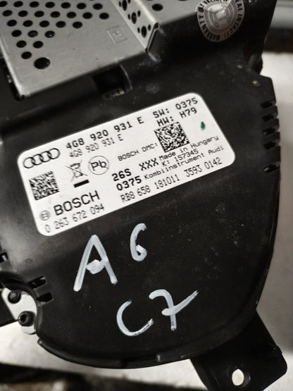 Counter - Audi A6, A7, 4G