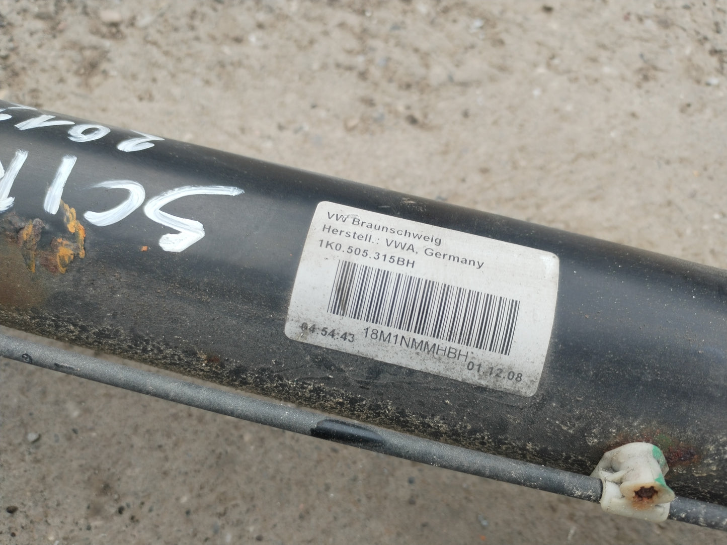 Rear axle complete-VW SCIROCCO